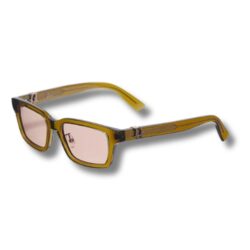 Christian Dior Oblique S5F Mustard Square Sunglasses