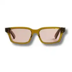 Christian Dior Oblique S5F Mustard Square Sunglasses