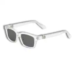 Christian Dior Oblique S5F Transparent White Sunglasses