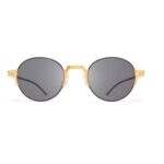 MYKITA Studio 15.2 922 Gold Round Sunglasses