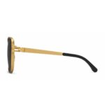 MYKITA × RIMOWA MR002 Gold Titan Square Sunglasses