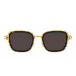 MYKITA × RIMOWA MR002 Gold Titan Square Sunglasses