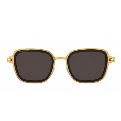 MYKITA × RIMOWA MR002 Gold Titan Square Sunglasses (2) MYKITA × RIMOWA MR002 Gold Titan Square Sunglasses