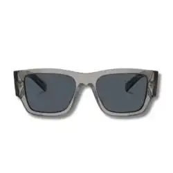Prada PR 10ZSF Square Sunglasses – Transparent Grey