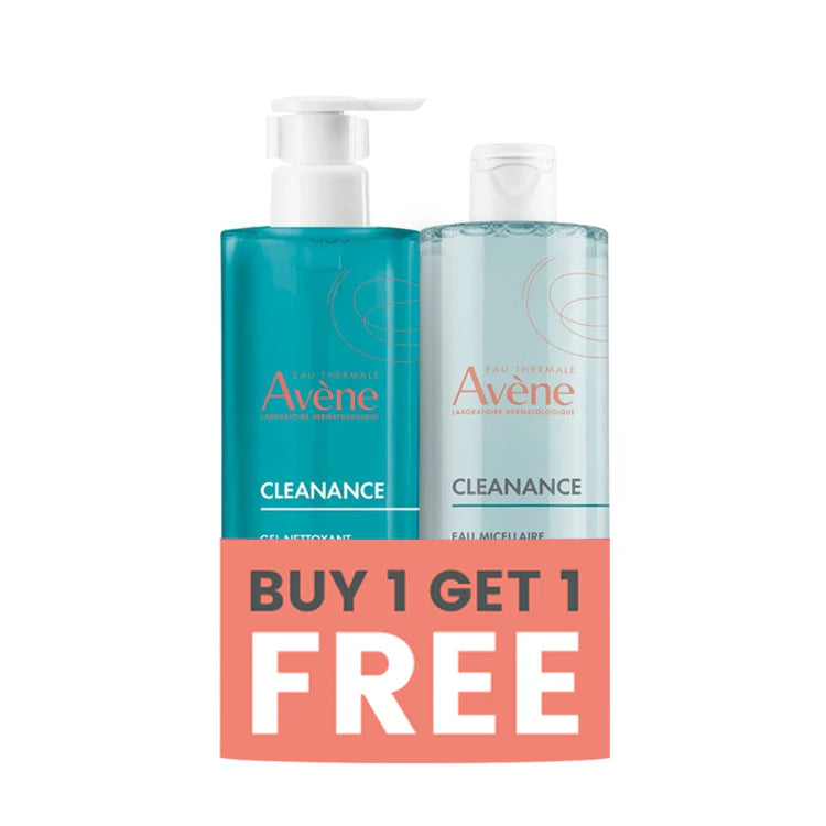 1_3_0f3e7273-5a7e-4939-9715-da7551a13989.jpg Avene Cleanance Micellar Water & Cleansing Gel Duo Pack - Image 1