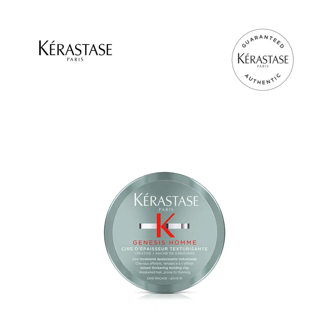 3474637077594-1.jpg Kerastase Genesis Homme Cire d'?paisseur Texturisante - Image 1