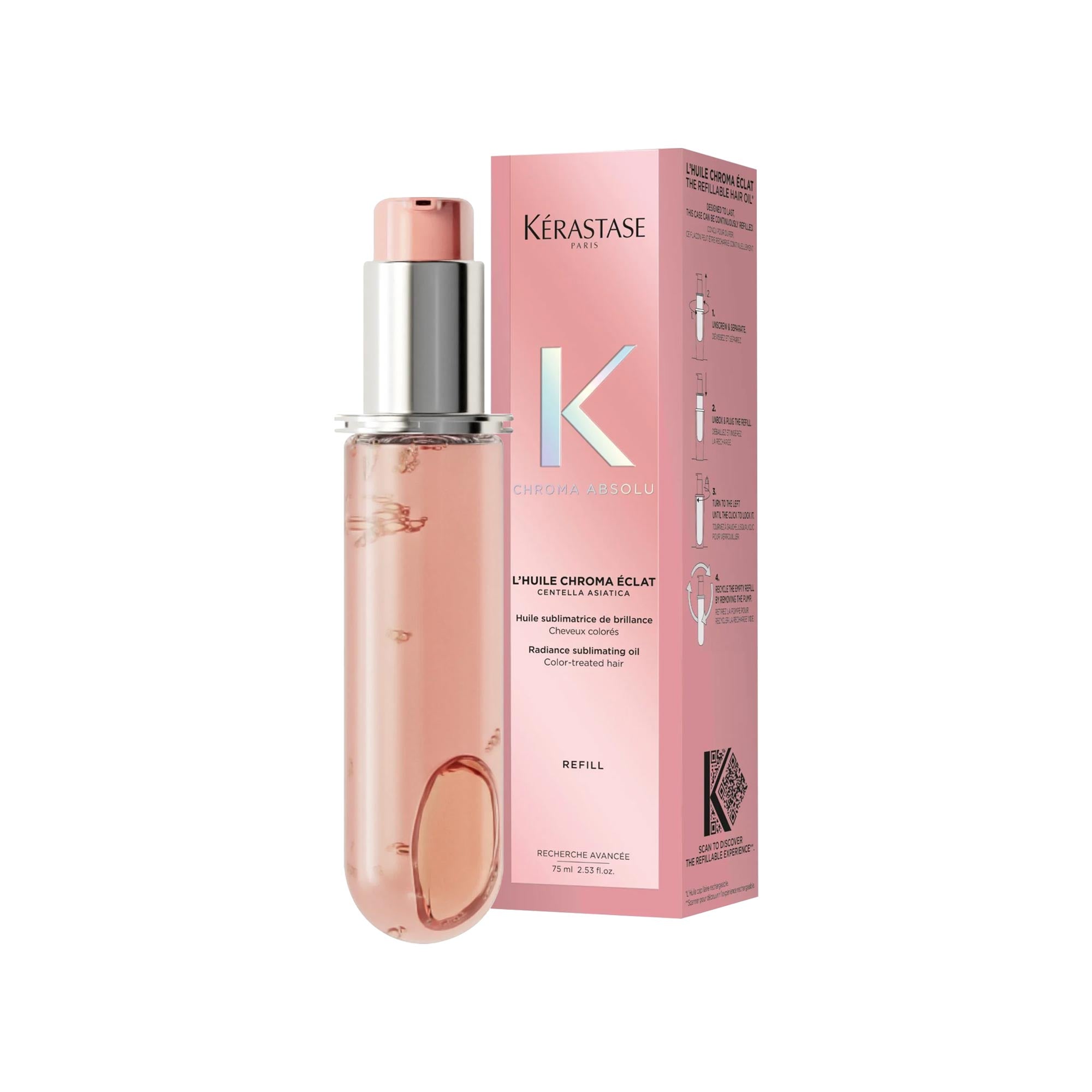 3474637219567.jpg Kerastase Chroma Absolu L'huile Radiance Sublimating Hair Oil Refill 75ml - Image 1