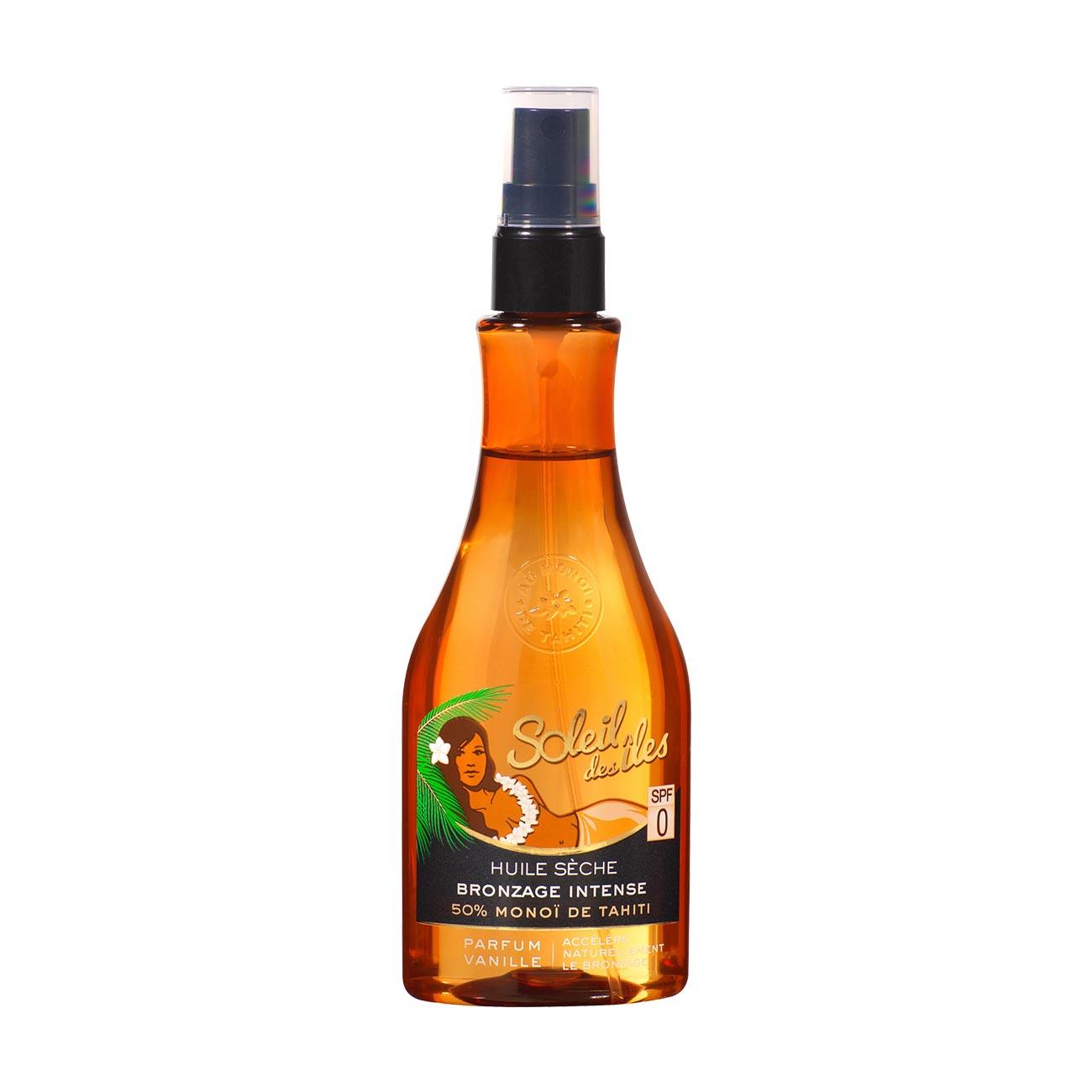 3476130149167.jpg Soleil des iles Huile Seche Bronzage Intense 50% Monoi de Tahiti Parfum Vanille SPF0 - Image 1
