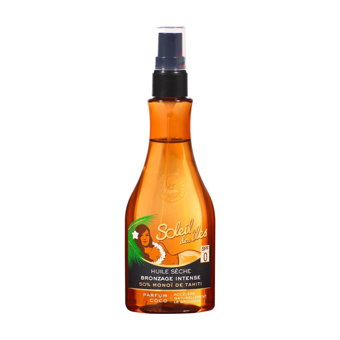 3476130149174.jpg Soleil des iles Huile Seche Bronzage Intense 50% Monoi de Tahiti Parfum Coco SPF0 - Image 1