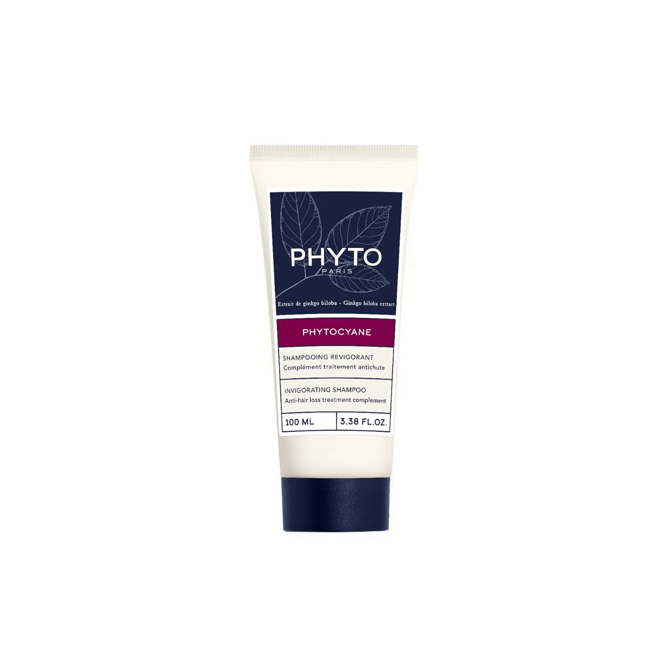 3701436917401.jpg Phyto POSM Phytocyane Women Invigorating Shampoo - Image 1