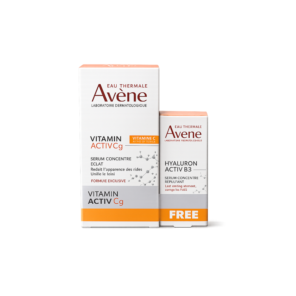 49_1dc1114d-f960-4da8-81de-ac39bb95bef0.png Avene Vitamin Activ Cg & Hyaluron Activ B3 Duo Pack - Image 1