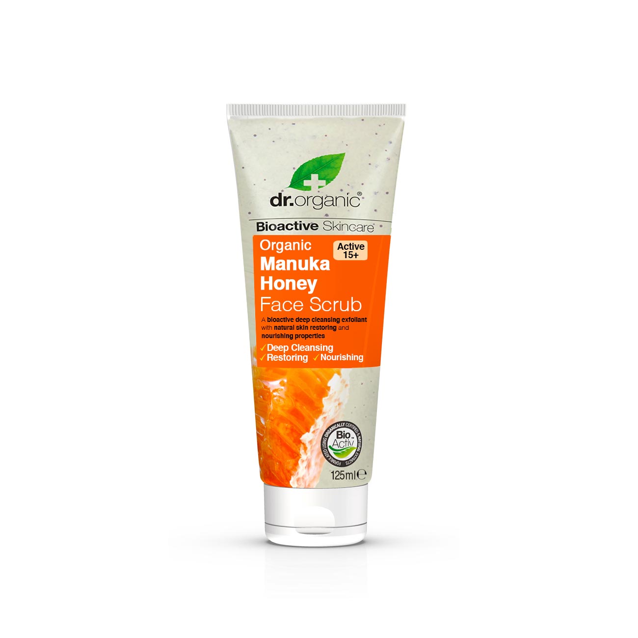 5060176672796.jpg Dr Organic Dr Organic Manuka Honey Face Scrub - Image 1