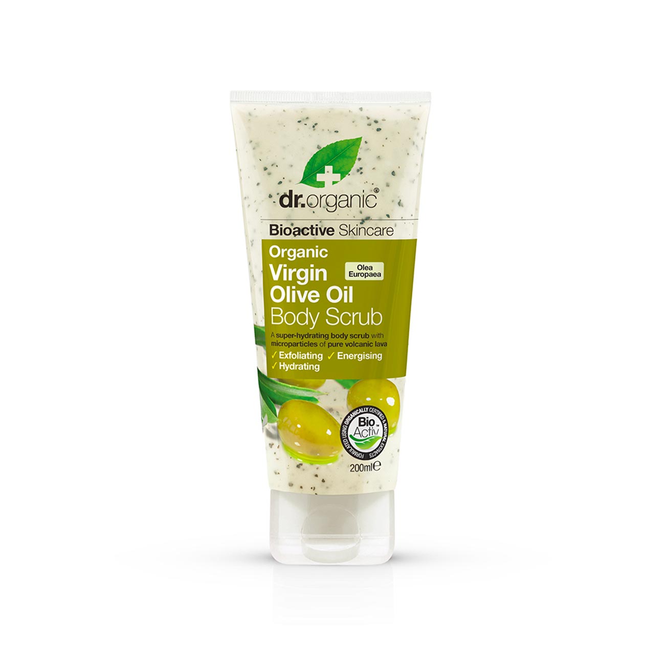 5060176673571.jpg Dr Organic Virgin Olive Oil Body Scrub - Image 1