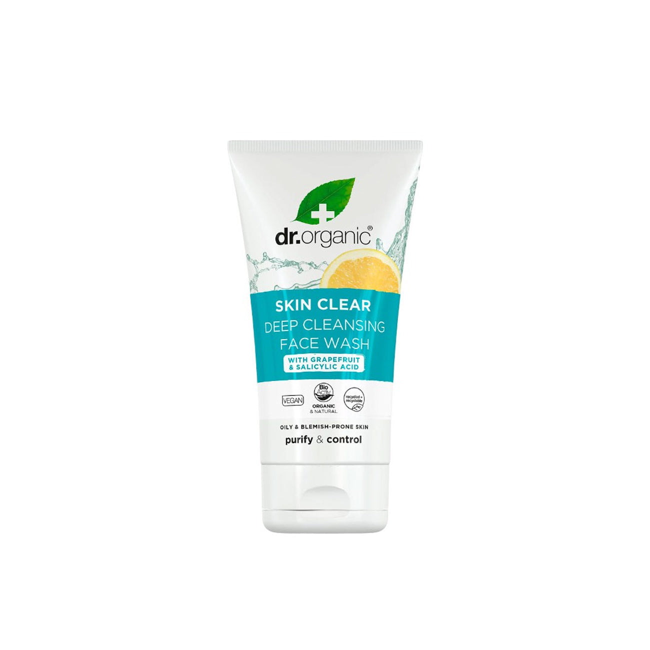 5060391843292.jpg Dr Organic Skin Clear Tea Tree Face Wash - Image 1