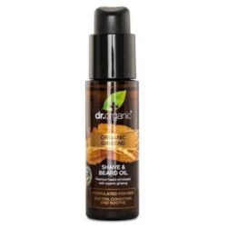 Dr Organic Ginseng Mens Shave & Beard Oil