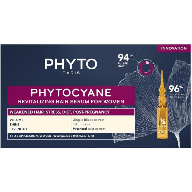 Phyto Phytocyane Anti-Hair Loss Treatment for Women – Reactional Hair Loss Phyto Phytocyane Anti-Hair Loss Treatment for Women - Reactional Hair Loss