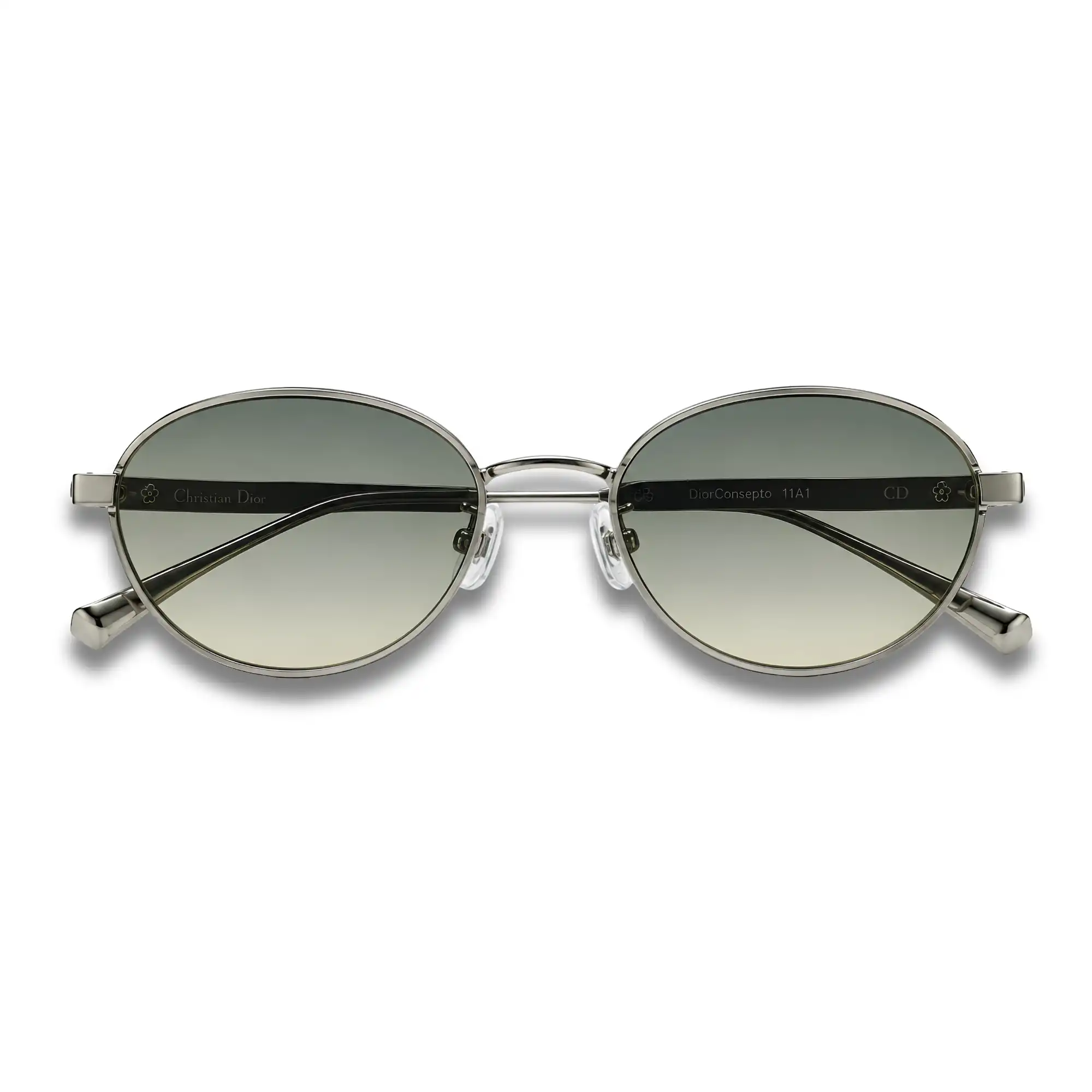 Dior Cannage R1U 53MM Oval Sunglasses – Silver Dior Cannage R1U 53MM Oval Sunglasses – Silver