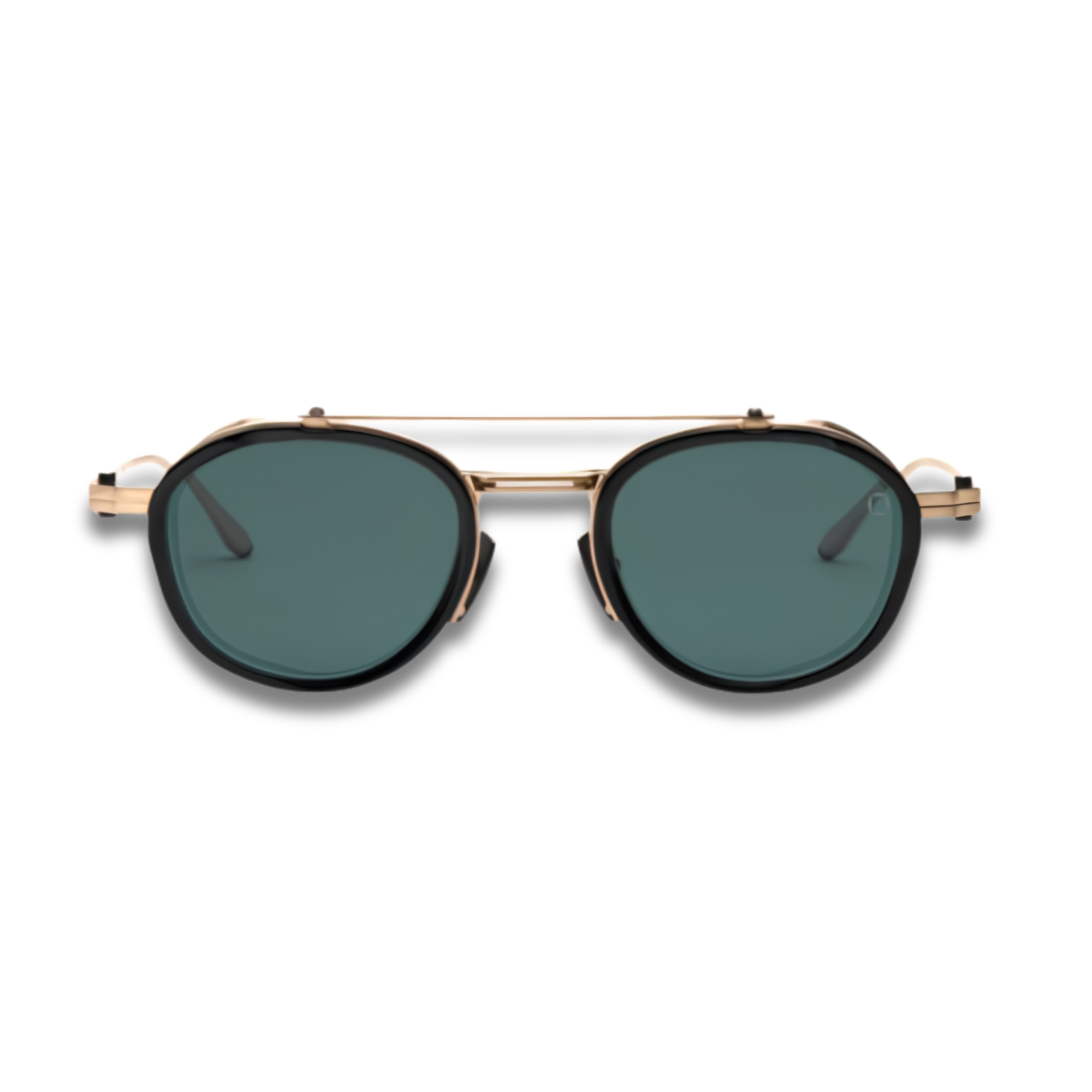 Akoni Infinity Brushed 12K Gold & Black Rhodium Sunglasses Akoni Infinity Brushed 12K Gold & Black Rhodium Sunglasses