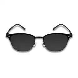 MYKITA LITE HOLLIS Sunglasses – Black / Black