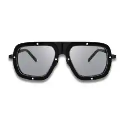Hublot H097 Black Sunglasses – Mirror Grey Lenses