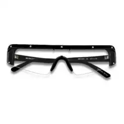 Balenciaga BB0003S 001 Black Frame with Clear Lenses