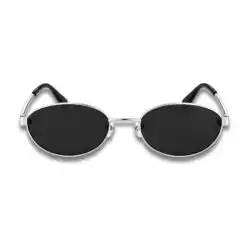 FAKEME BSV Silver & Black Sunglasses