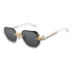 Akoni Juno Two Crystal Black Sunglasses