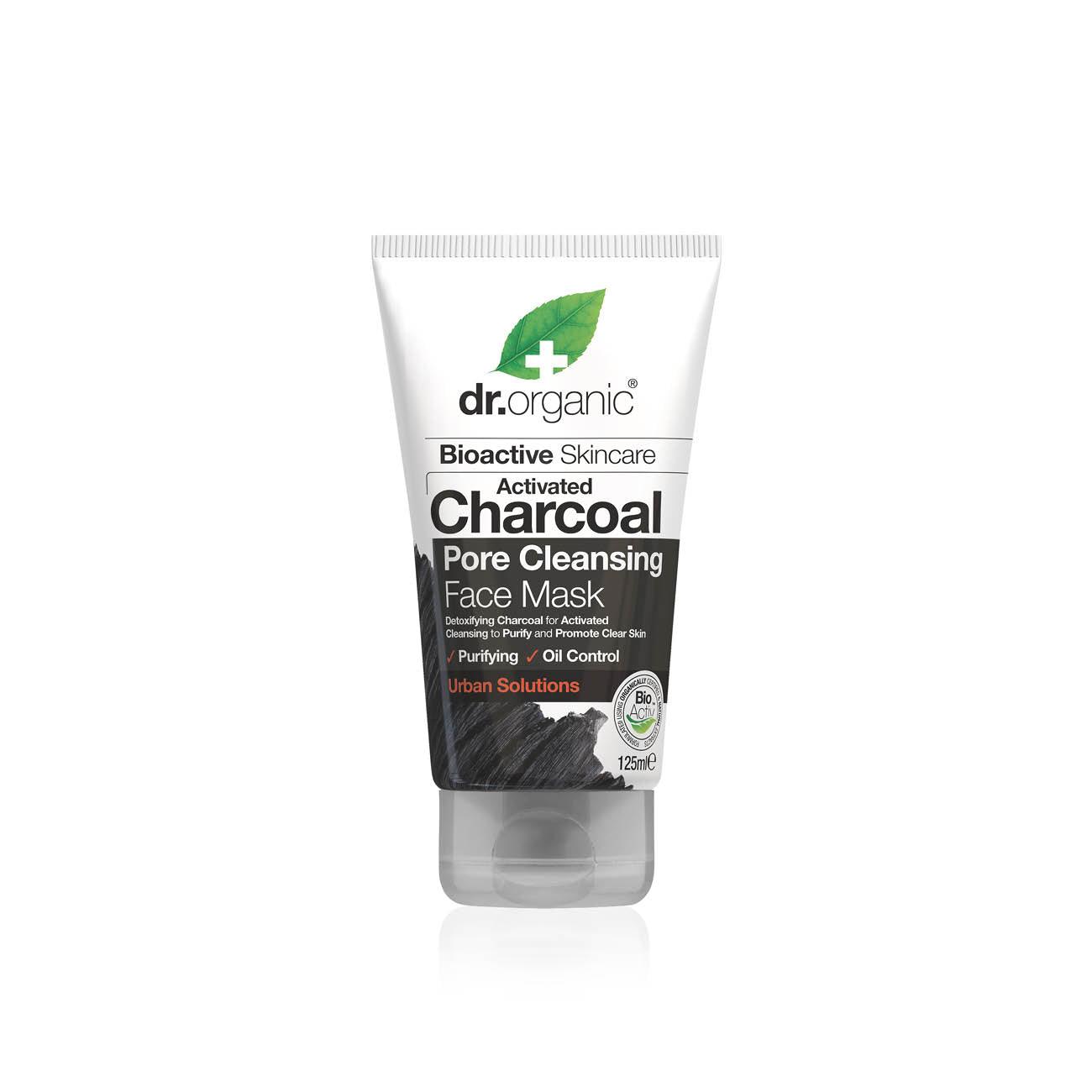 dr-organic-charcoal-face-mask-skin-society-shop-address-country.jpg Dr Organic Charcoal Face Mask - Image 1