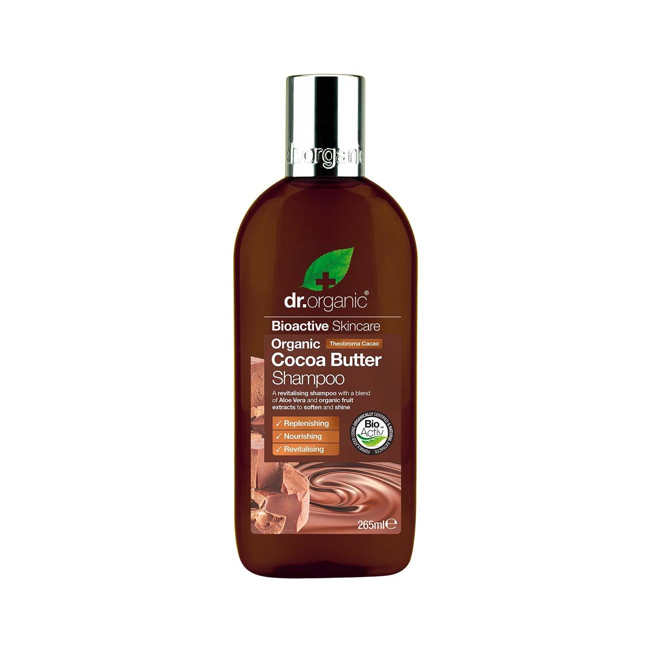 dr-organic-cocoa-butter-shampoo-skin-society-shop-address-country.jpg Dr Organic Cocoa Butter Shampoo - Image 1