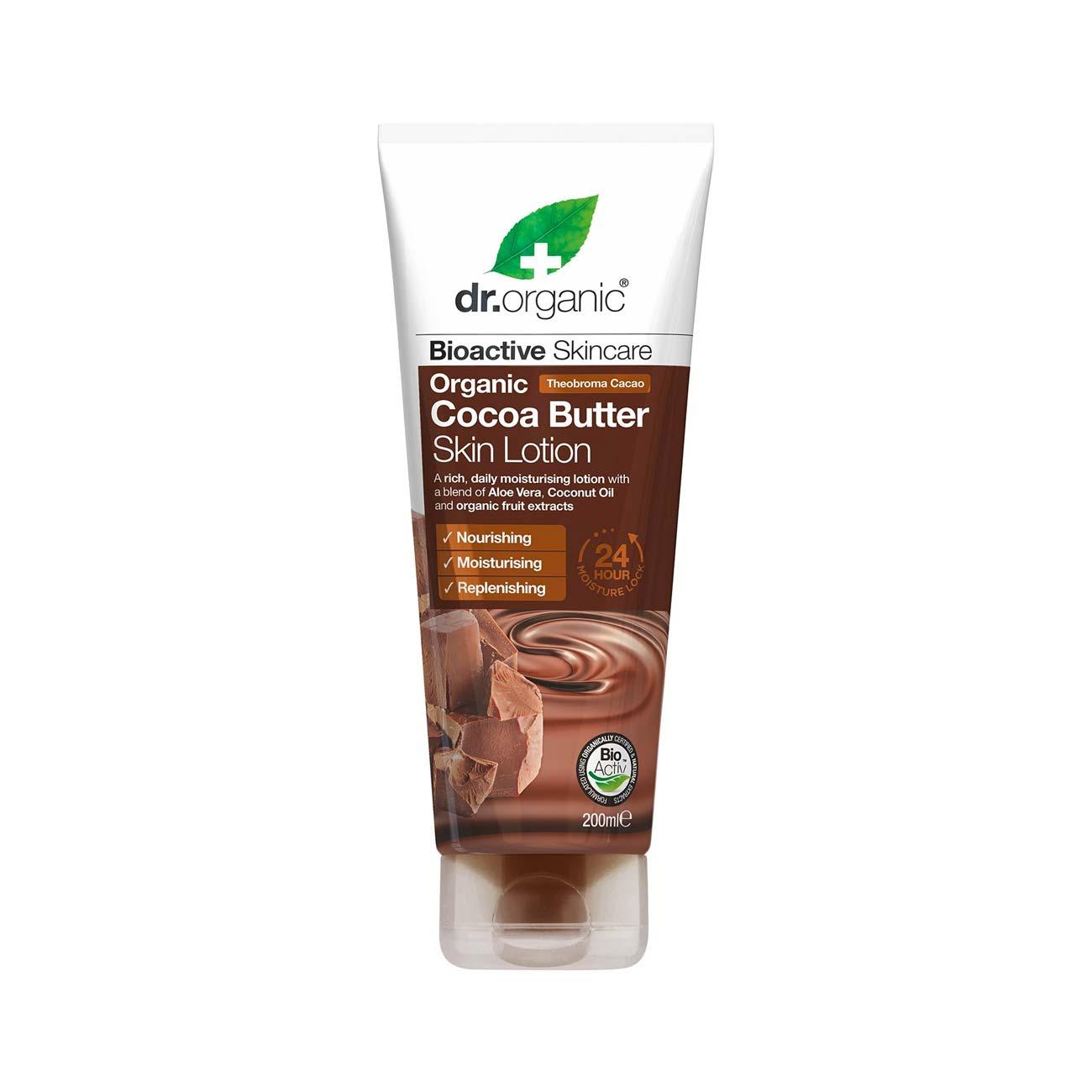 dr-organic-cocoa-butter-skin-lotion-skin-society-shop-address-country.jpg Dr Organic Cocoa Butter Skin Lotion - Image 1