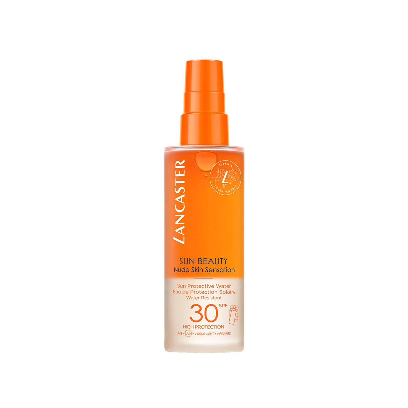 lancaster-sun-beauty-nude-skin-sensation-sun-protective-water-spf30-skin-society-shop-address-country-1.jpg Lancaster Sun Beauti Nude Skin Sensation Sun Protective Water SPF30 - Image 1