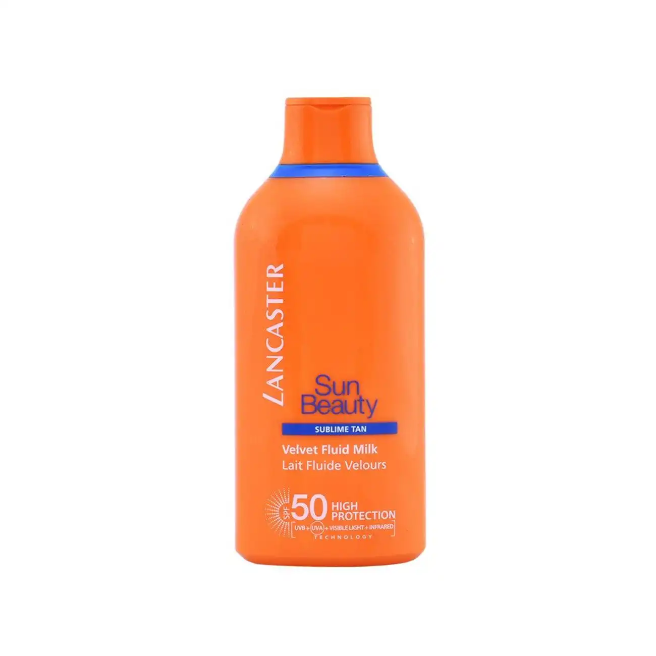 lancaster-sun-beauty-sublime-tan-velvet-fluid-milk-spf50-skin-society-shop-address-country.jpg Lancaster Sun Beauti Sublime Tan Velvet Fluid Milk SPF50 - Image 1