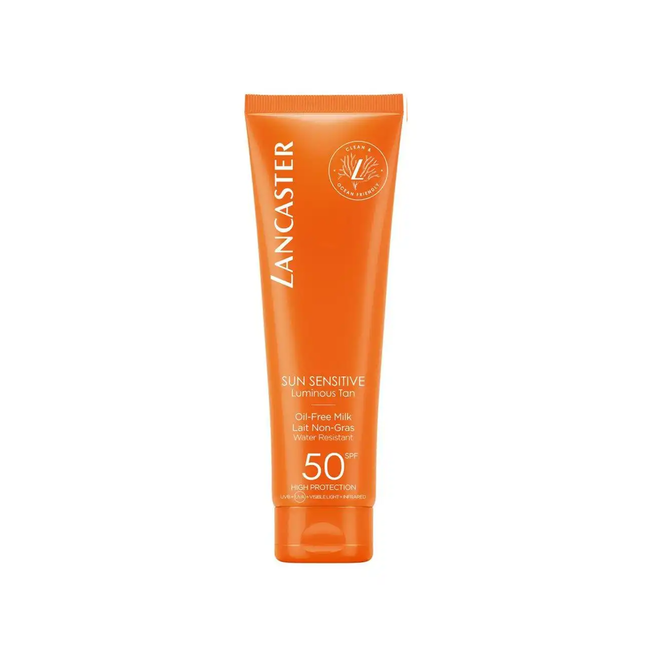 lancaster-sun-sensitive-luminous-tan-oil-free-milk-spf50-skin-society-shop-address-country-1.jpg Lancaster Sun Sensitive Luminous Tan Oil-Free Milk SPF50 - Image 1